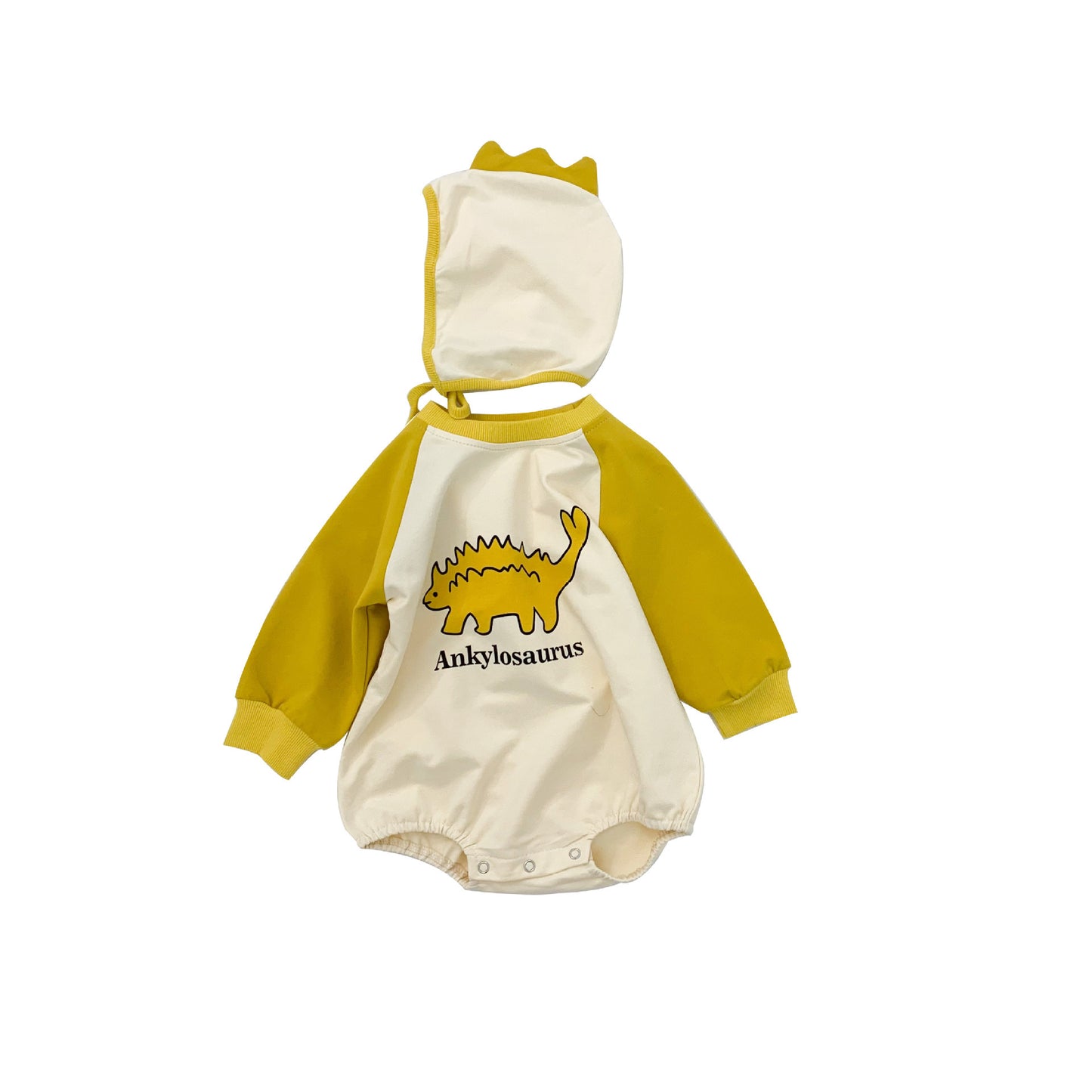 Ins Kids Cartoon Long-Sleeved Baby Jumpsuit