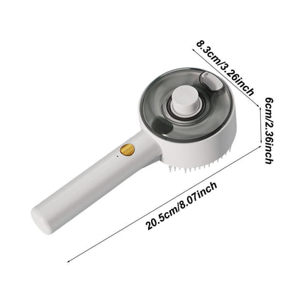 Cat Dog Steamy Brush Pet Spa Brush Dogs Cats Defur Comb Steamy Pet Brushes USB Rechargeable Comb For Long And Short Hair