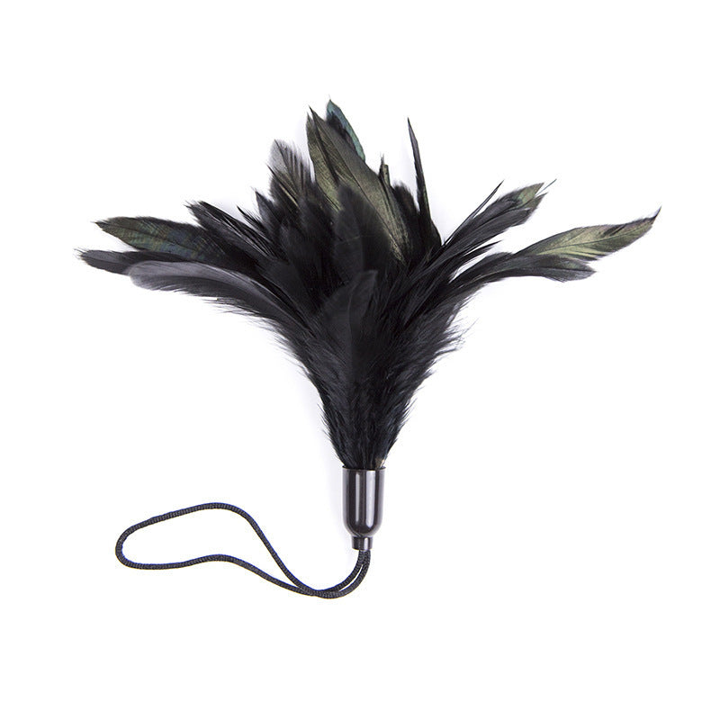 Men's And Women's Black Bed Scratch An Itch Feather