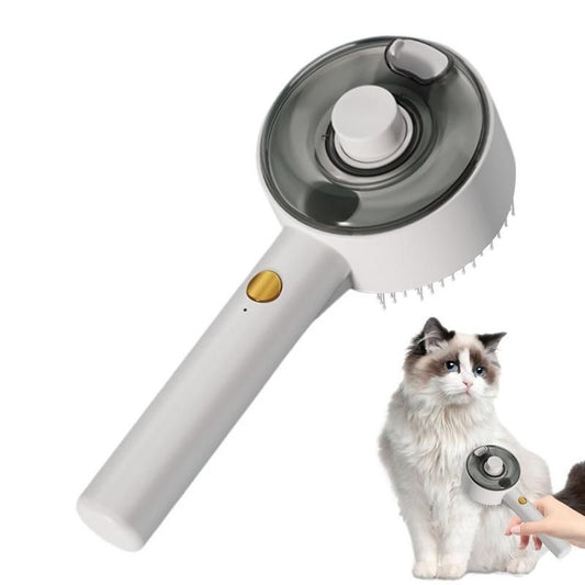 Cat Dog Steamy Brush Pet Spa Brush Dogs Cats Defur Comb Steamy Pet Brushes USB Rechargeable Comb For Long And Short Hair